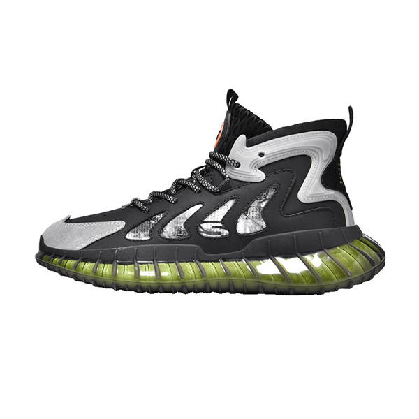 Scarpe Yeezy luminous Moda Uomo (Bianco/Nero/Grigio)- 6636
