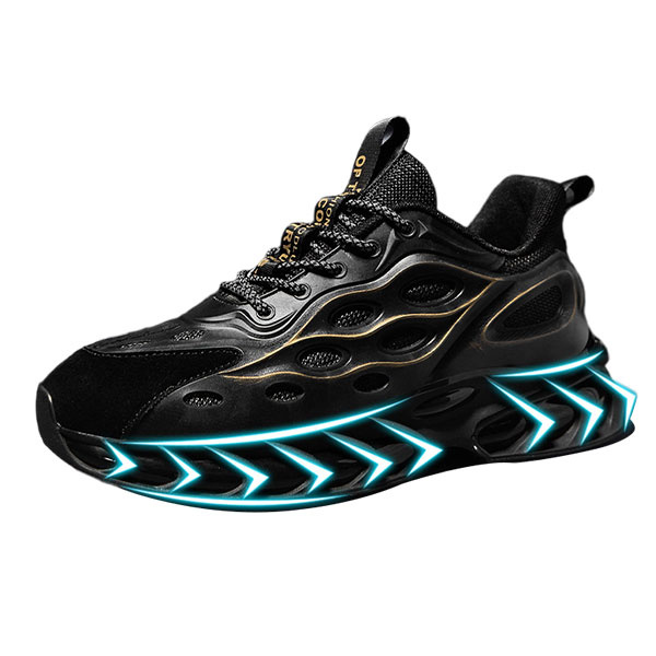 Scarpe da Ginnastica Uomo Luminous Moda (Blu/Nero)- MX6631