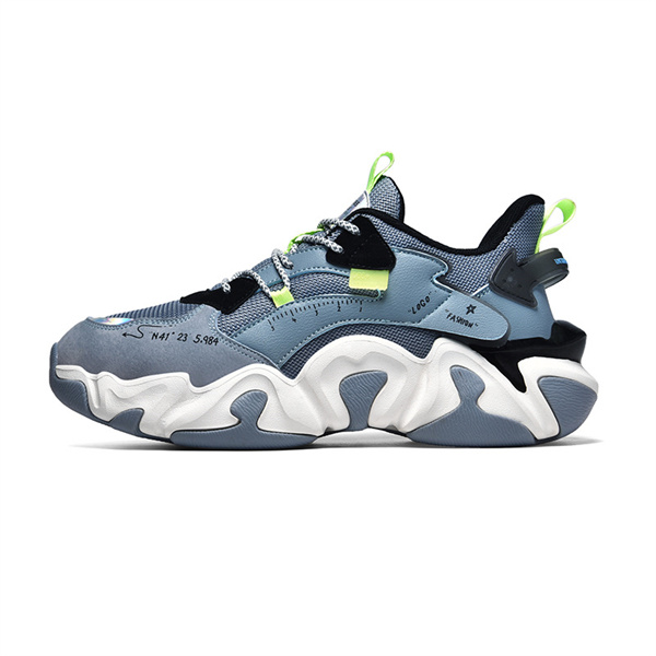 Moda Scarpe da Ginnastica Uomo (Bianco/Nero/Grigio)- MX6635